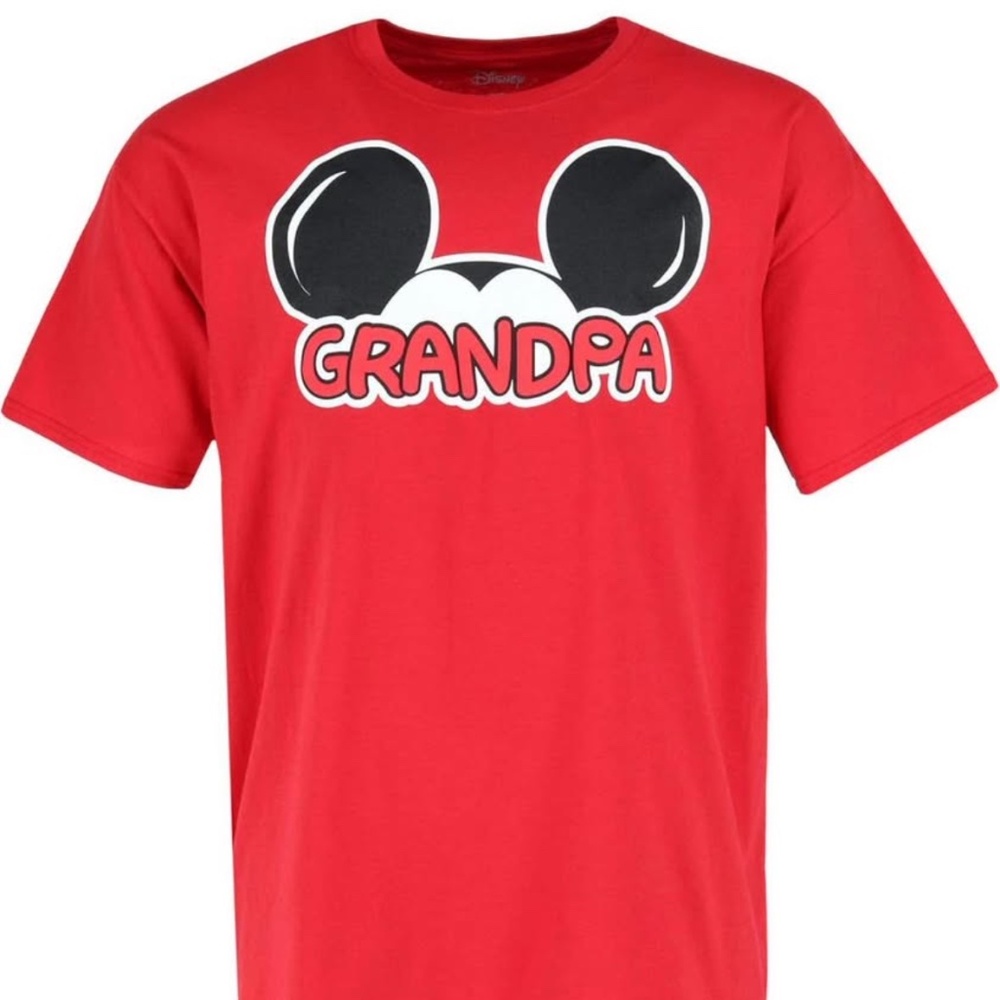 Men's Mickey Mouse Grandpa Family T-Shirt